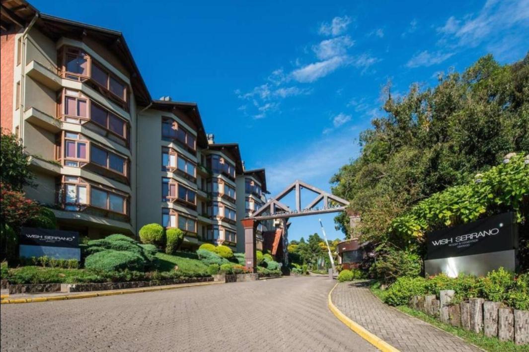 Flat Com Acesso Ao Hotel Ws グラマド エクステリア 写真